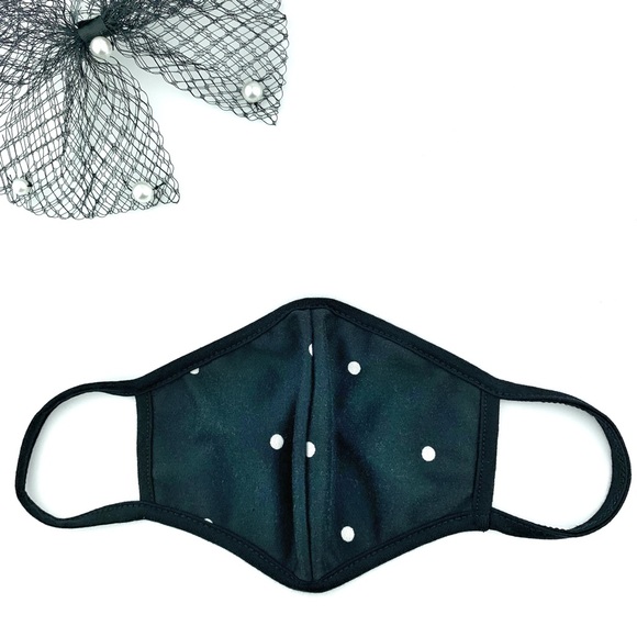 MADE IN USA REUSABLE FASHION FACE MASK- DOTS - Picture 5 of 6